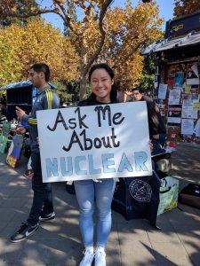 Jessica Chow as a nuclear engineering student at the University of California, Berkeley.