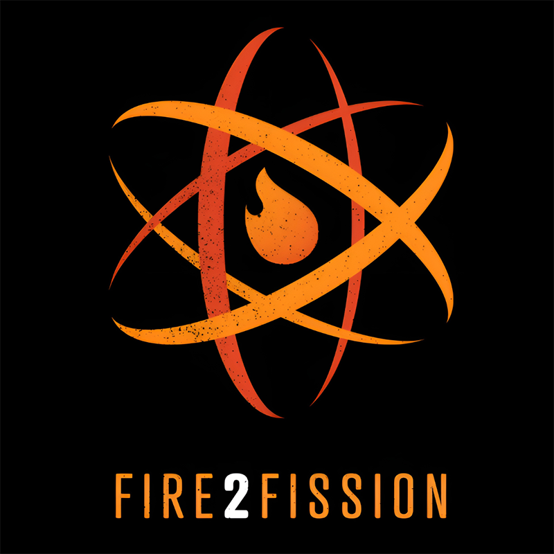 Logo: Fire2Fission podcast