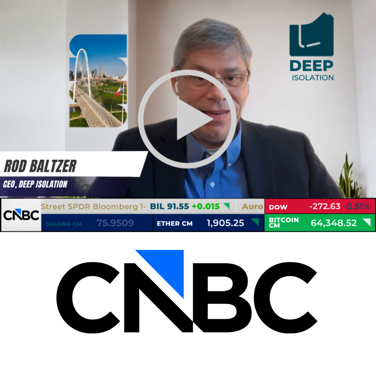 Deep Isolation Featured on CNBC's Microcap Minute