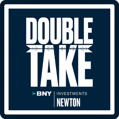 Double Take Podcast logo